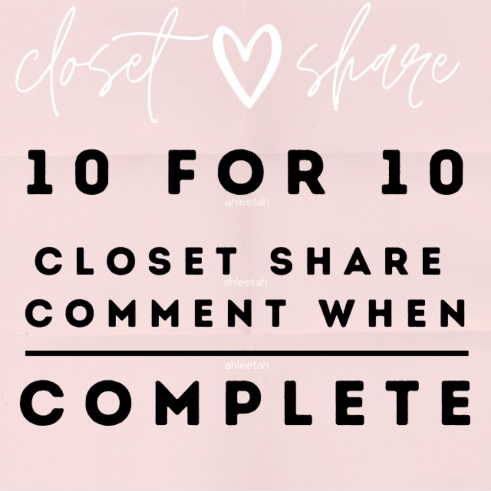 COME AND SHARE❤️ 10 SHARES FOR 10 - GROUP SHARE ❤️